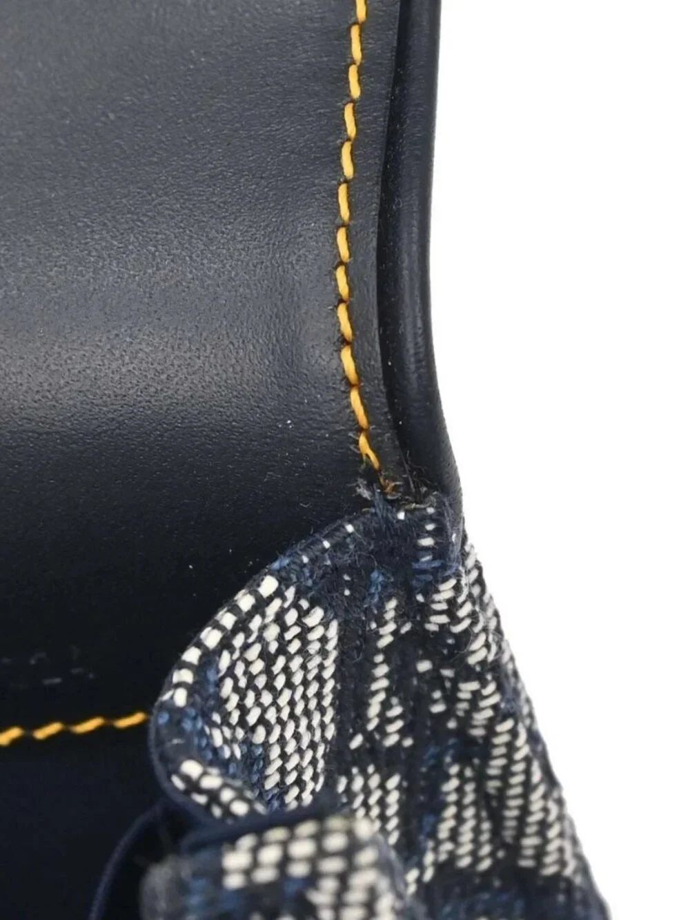 Christian Dior Navy Canvas Trotter Saddle Belt Pouch 07LU0024